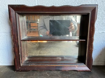 Vintage Mirrored Shadow Box