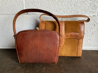 (2) Vintage Handbags