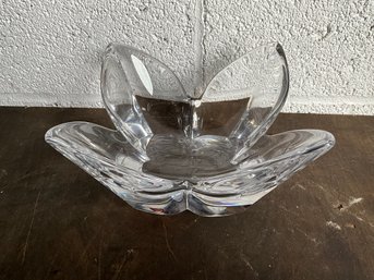 Orrefors Crystal Tulip Bowl