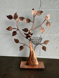 Copper-tone Decorative Tree