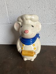 Vintage Chef Mouse Cookie Jar