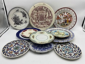 Grouping Of Decorative Plates