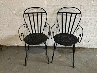 Pair Of Bistro Chairs