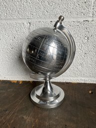 Small Metal Desktop World Globe