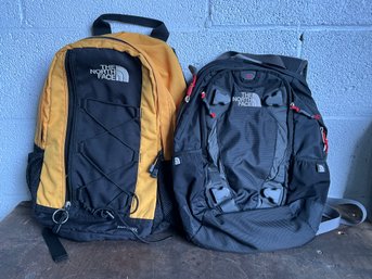 (2) The North Face Backpacks