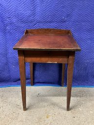 Antique Pine Flip Top Petit Writing Desk