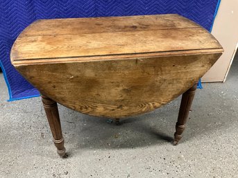 Vintage Oak Drop Leaf Table