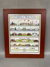 Town Of Wilton, Connecticut Print, Kassie Foss