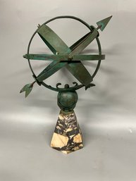 Antique Armillary Sundial