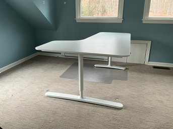 IKEA Bekant White Corner Desk