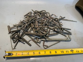 Large Grouping Of Allen Wrenches