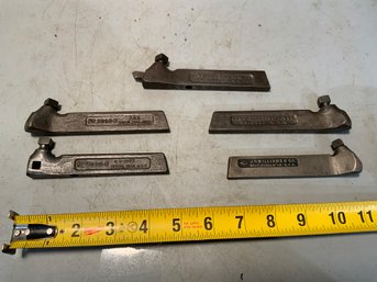 Grouping Of Drop Forged American Lathe Bit Holders