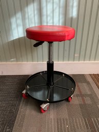 Pneumatic Adjustable Rolling Stool