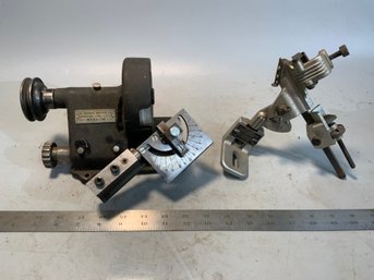 2 Drill Bit Sharpening Fixtures