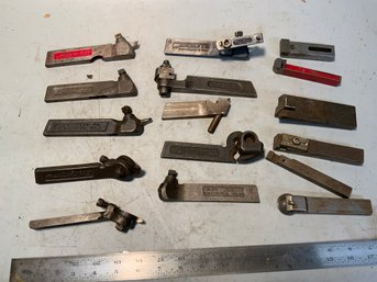 Grouping Of Lathe Tool Bit Holders Various Types