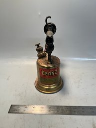 Antique Brass Otto Bernz Co. Blow Torch - Rochester NY