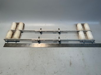 Pair Of Adjustable Appliance Rollers