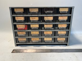 20-drawer Hardware Organizer Incl. Contents