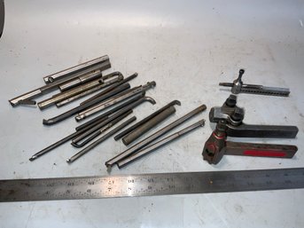 Grouping Of About 20 Metal Lathe Boring Bars And 3 Holders (2 Of 2)