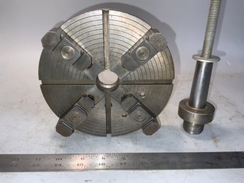 6 3/4  Inch 4 Jaw Metal Lathe Chuck