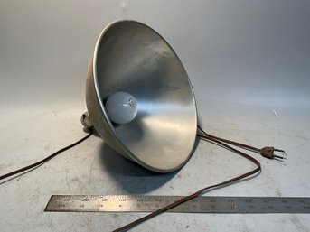 Vintage Aluminum Work Light