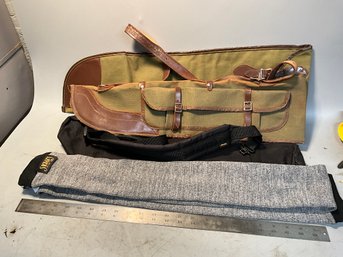 Grouping Of Gun And Barrel Bags