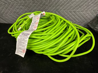Green Outdoor/indoor 125 Volt Extension Cord