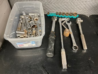 Grouping Of Sockets And Wrenches