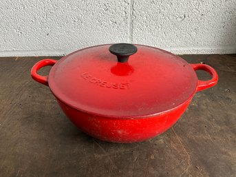 Le Creuset Red Dutch Oven