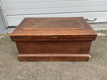 Antique Wood Chest