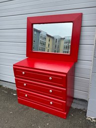 Bedroom Chest And Mirror