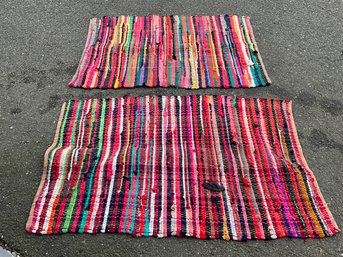 Multicolor Woven Area Mats