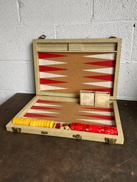 Vintage Bakelite Backgammon Game