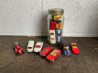 Grouping Of Vintage Toy Cars