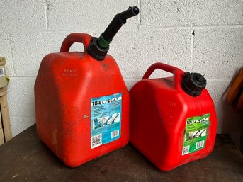 (2) Gas Cans