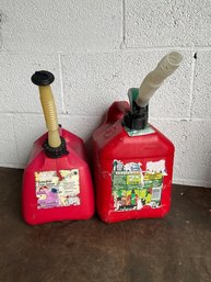 (2) Gas Cans