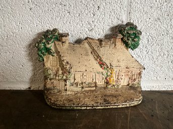 Decorative Vintage Cast Iron House