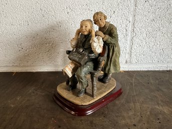 Vintage Radio Photo Resin Figurine