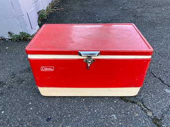 Vintage Coleman Cooler