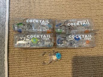 Grouping Of Cocktail Drink Clips
