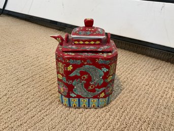 Antique Chinese Porcelain Wine-Warming Pot