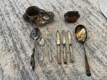 Grouping Of Miscellaneous Silver-plate Items