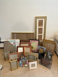 Large Grouping Of Miscellaneous Picture Frames