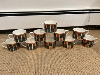 Grouping Of Sasaki Porcelain Coffee Mugs