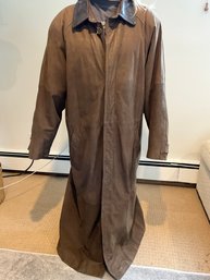 Pelle Studio Mens Leather Full Length Coat