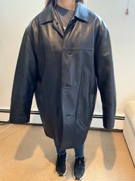 Andrew Mark New York Mens Leather Jacket