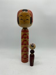 Vintage Japanese Kokeshi Dolls