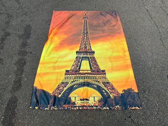 Paris, France - Eiffel Tower Flag