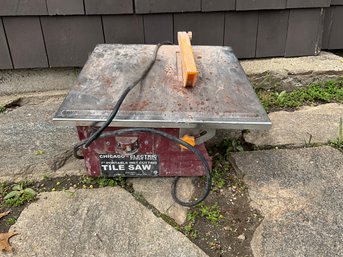 Chicago Electric Portable Tile Saw