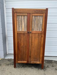 Southwest Style Wood Cabinet